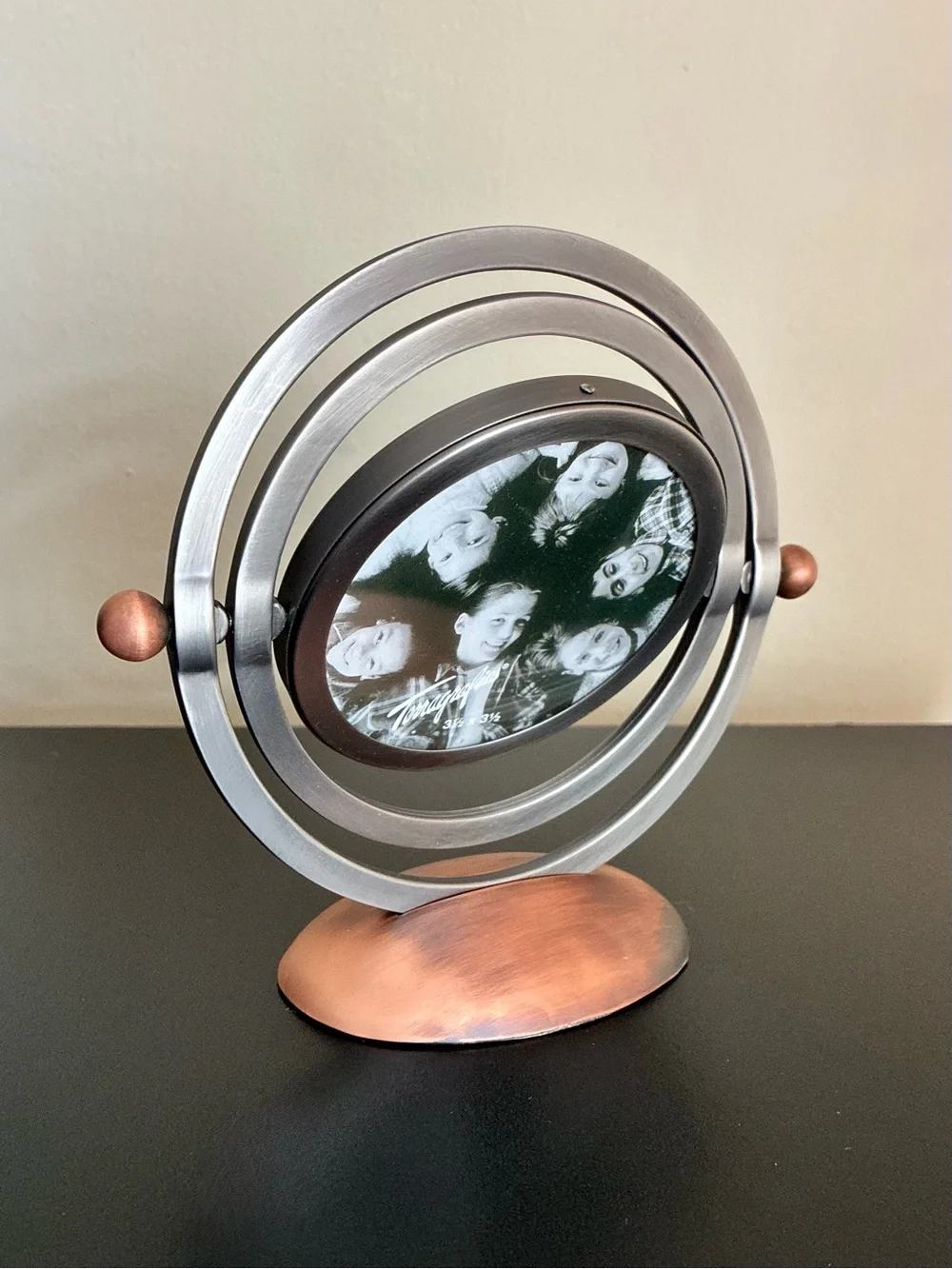 NWT Terragrafics®️Photo Frame Spinning Orbit- Spheres #49060, 1990’s